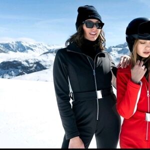 Slope Siren Black Ski Suit XS NWT